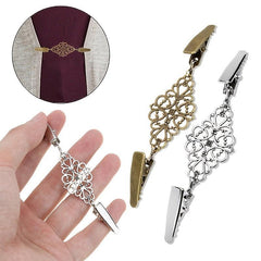 Antiqued Shawl Clip Stylish Clothes Clip Brooch