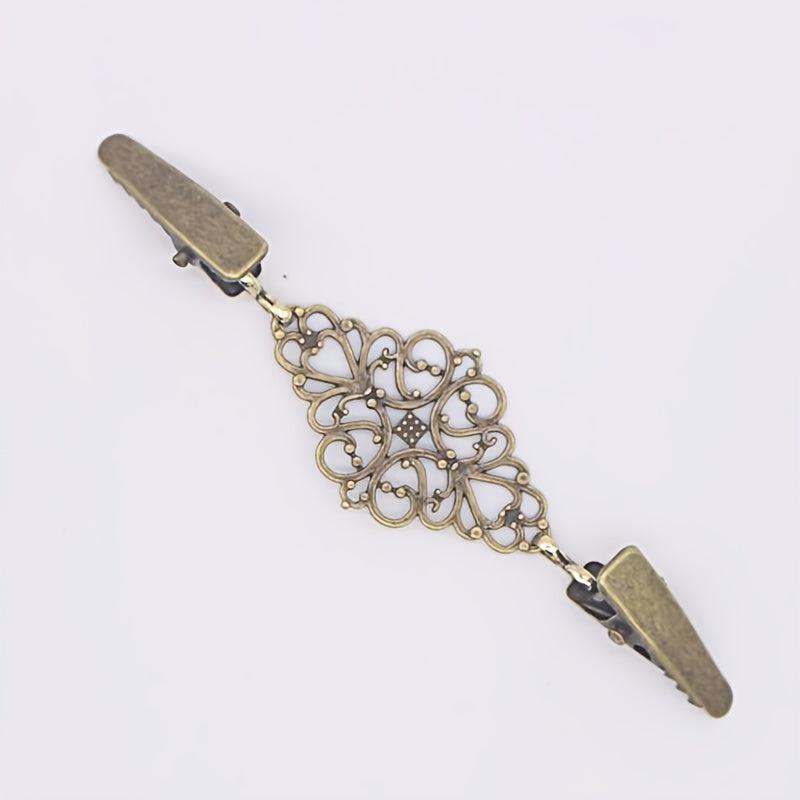Antiqued Shawl Clip Stylish Clothes Clip Brooch