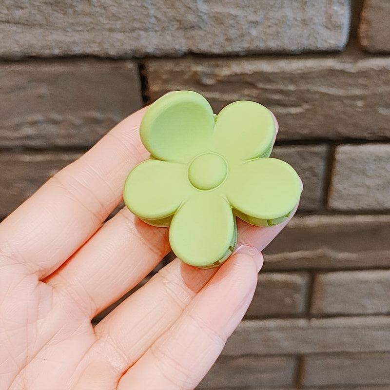 5pcs Large Flower Hair Claw Clips for Women Thick Hair Non Slip Barrettes