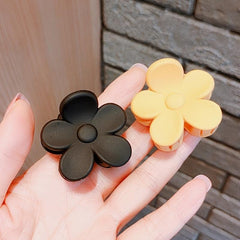 5pcs Large Flower Hair Claw Clips for Women Thick Hair Non Slip Barrettes