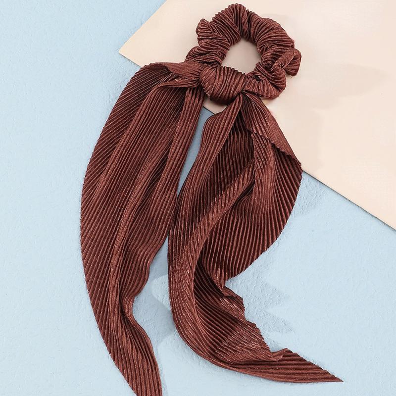 3pcs Velvet Hair Scarf Scrunchie Vintage Ponytail Holder