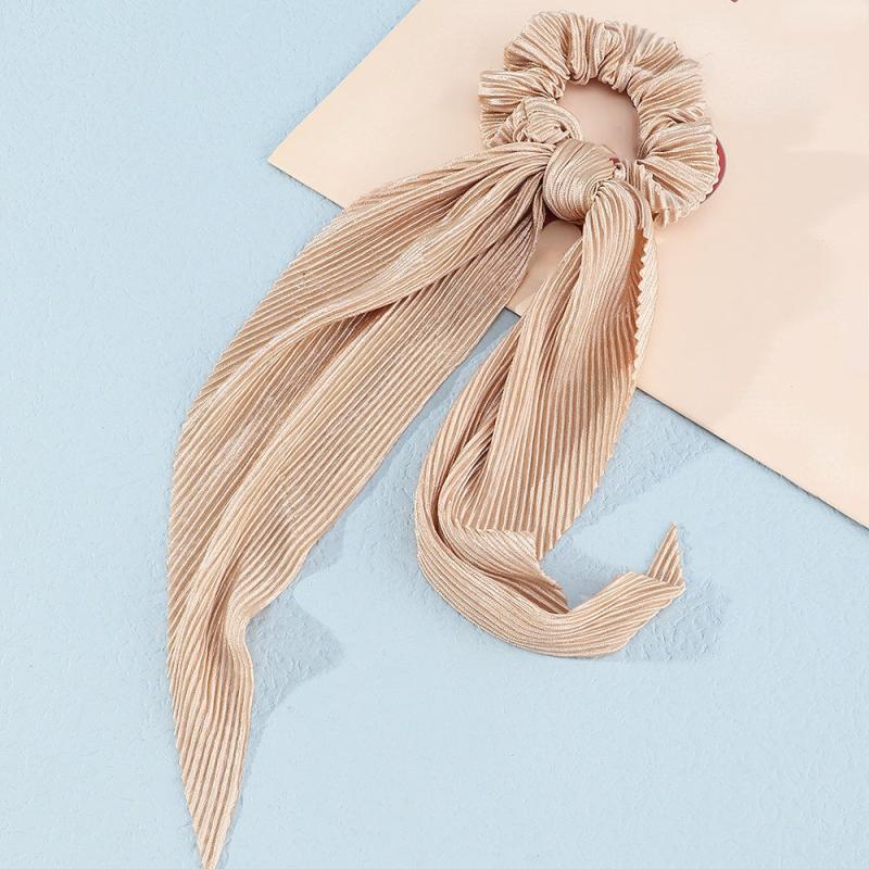 3pcs Velvet Hair Scarf Scrunchie Vintage Ponytail Holder