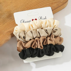 8pcs Silk Scrunchies Large Hair Ties Adults Women's Hair Ties