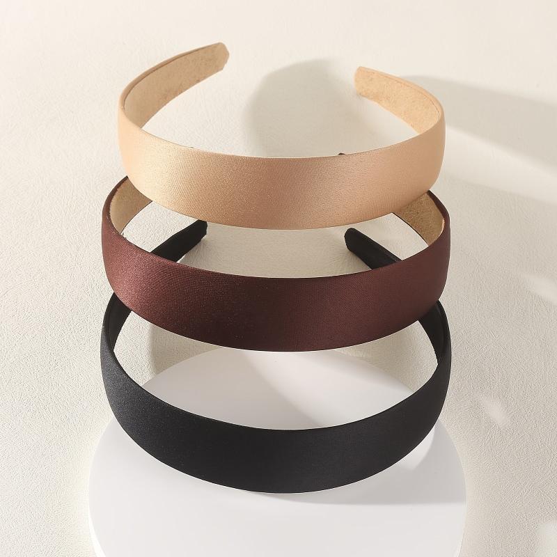 3pcs Non Slip Wide Hairband Knot Wide Headband