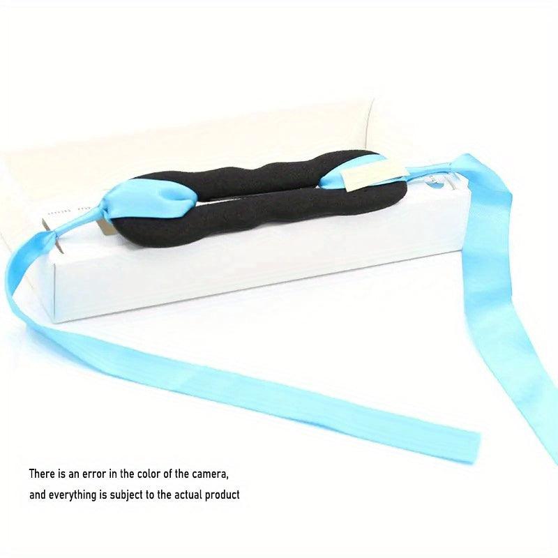 Bun Maker With Satin Ribbon Ponytail Holder DIY Hair Styler