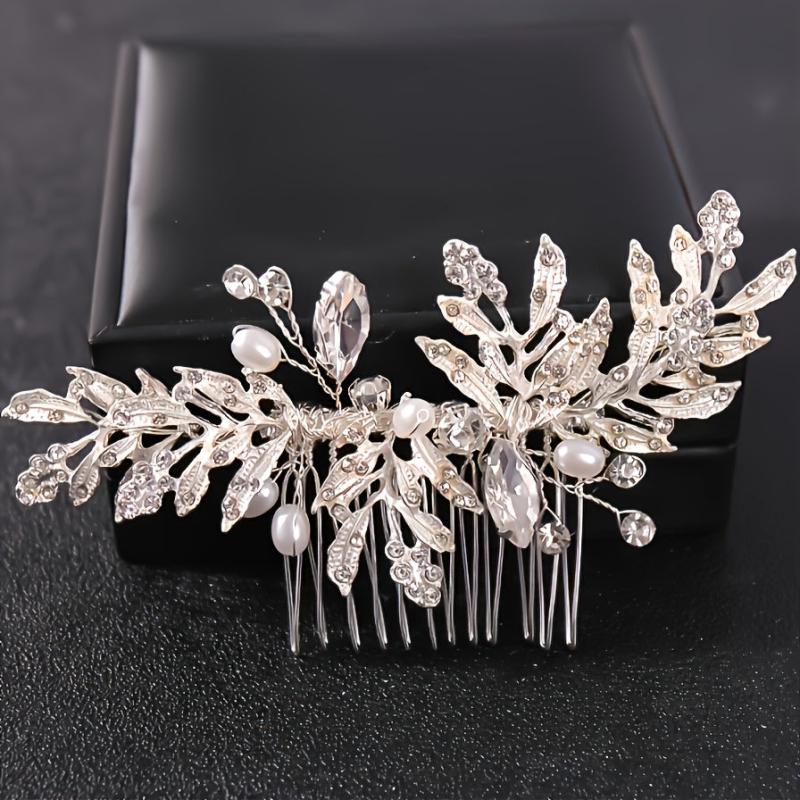Bridal Vintage Headpiece Crystal Hair Comb