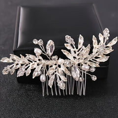 Bridal Vintage Headpiece Crystal Hair Comb