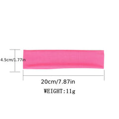 18 Colors Women Sports Headbands Headwraps Solid Workout Running Yoga Hair Band