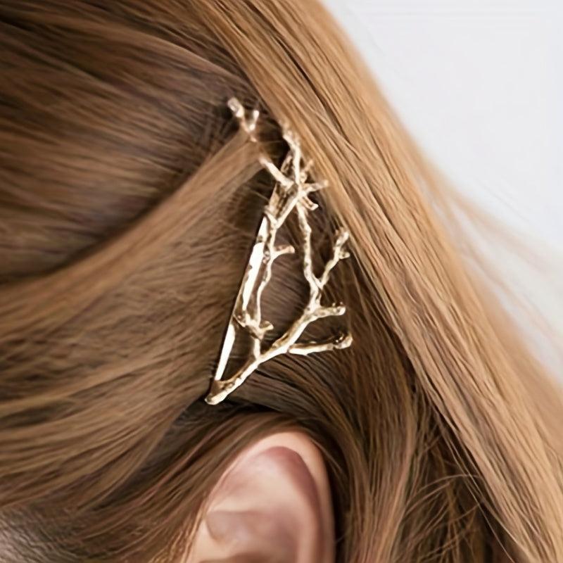 Elk Horn Branch Hair Clip Bobby Princess Style Hair Clip
