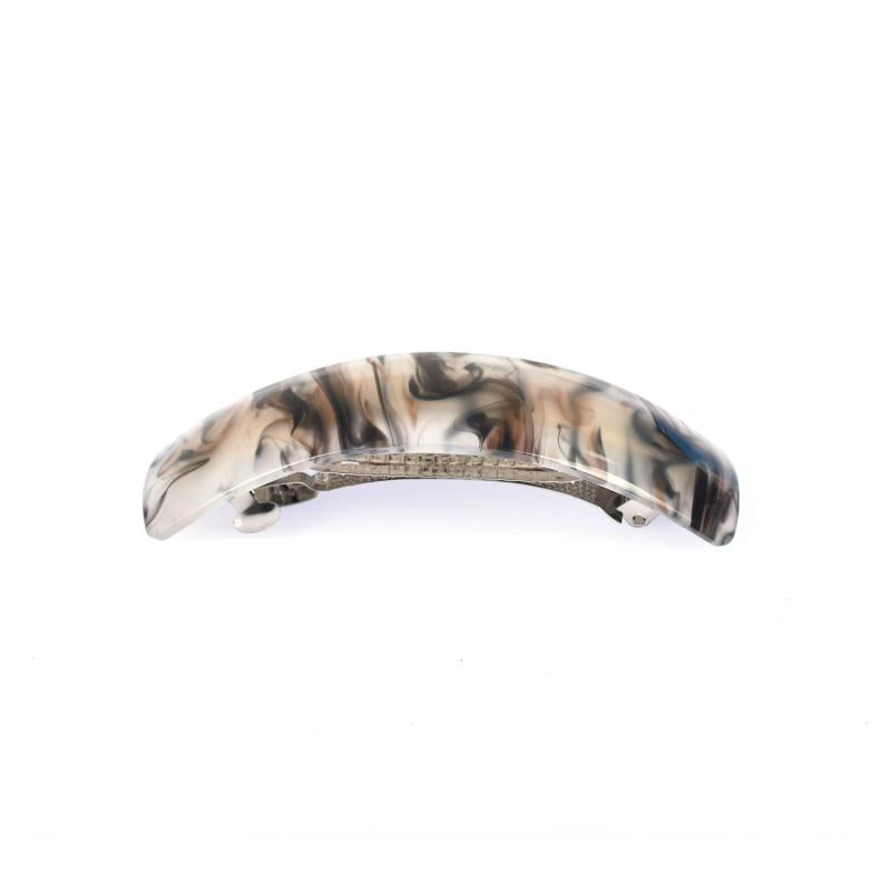 Water Pattern Acrylic Hair Clip Barrette Vintage Strong Hold Hairpin