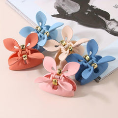 Matte Solid Hair Claw Clip Small Acrylic Non Slip Strong Hold Grip