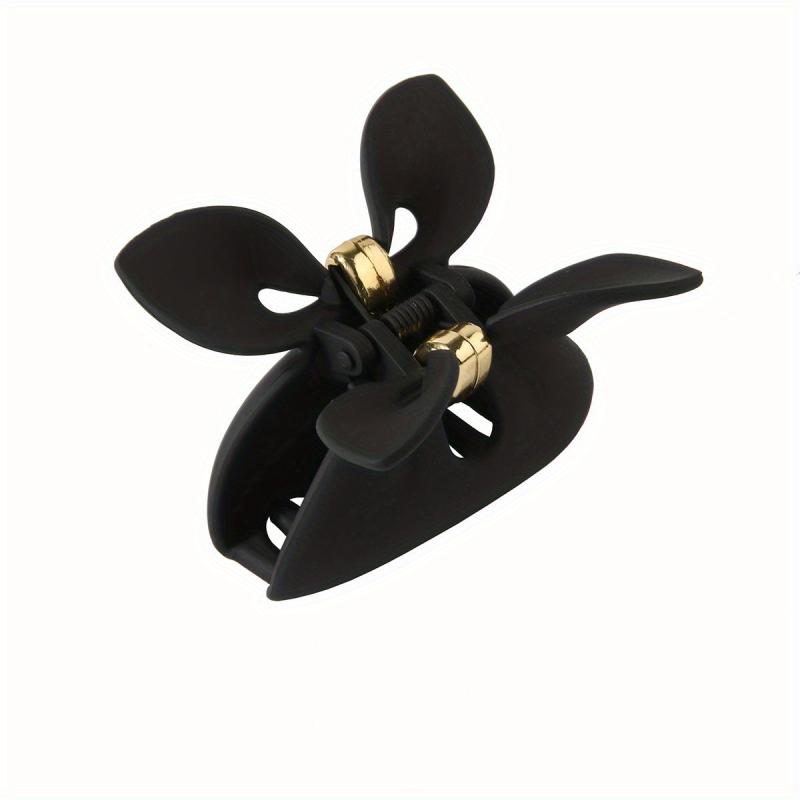 Matte Solid Hair Claw Clip Small Acrylic Non Slip Strong Hold Grip