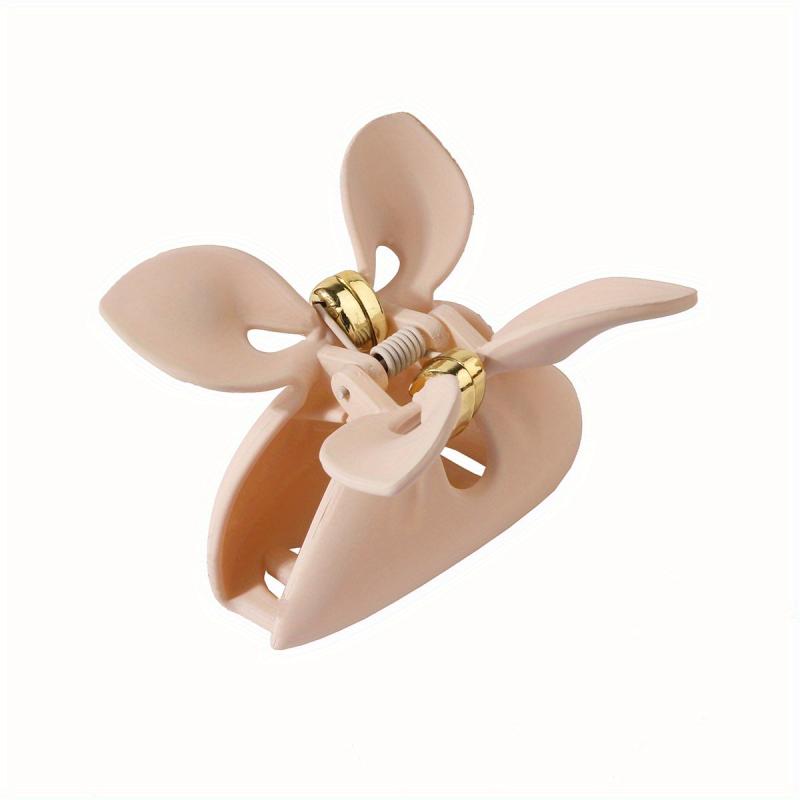 Matte Solid Hair Claw Clip Small Acrylic Non Slip Strong Hold Grip