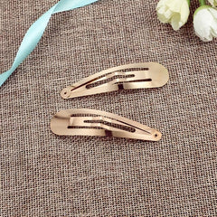 30pcs Metal Snap Hair Clips Non slip Hair Barrettes Hairpins