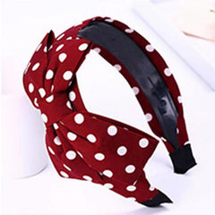 Wide Brim Bow Hair Band Sweet Headband for Women