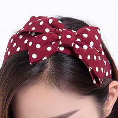 Wide Brim Bow Hair Band Sweet Headband for Women