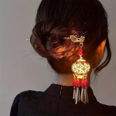 Chinese Style Lantern Pendant Hair Stick Hair Accessories For Women