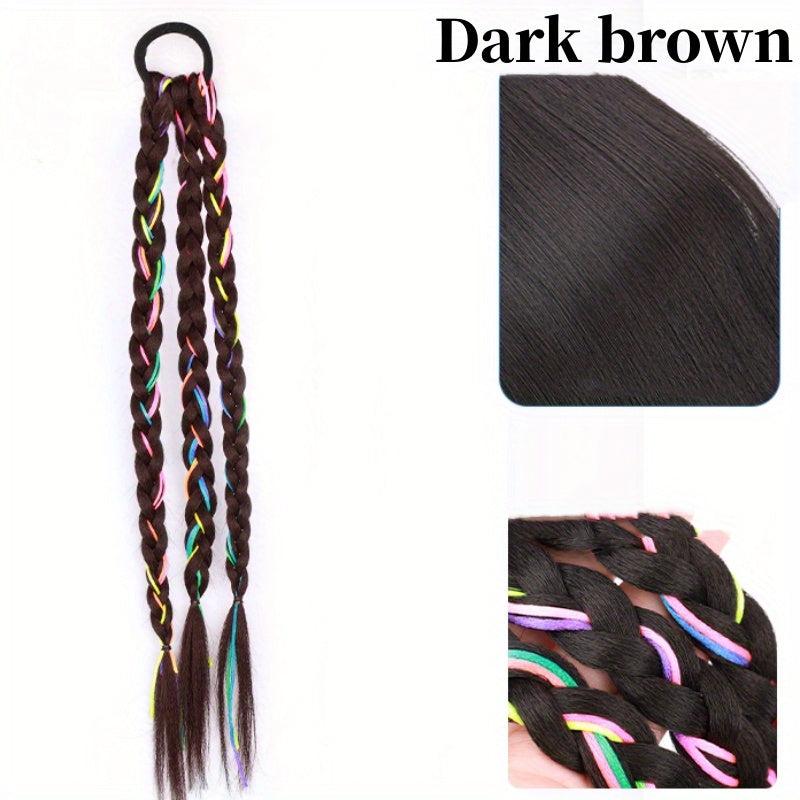 Colorful Ribbon Wig Braid Hair Tie Hippie Style Hair Accessories