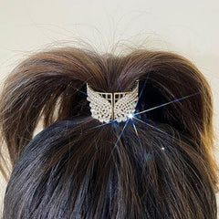 Rhinestone Ponytail Hair Clip Barrette Claw Accessory for Women and Girls