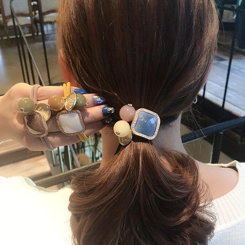 3pcs Beaded Headrope Y2K Hair Accessories