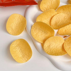 Creative Food Hair Clip Simulation Chips Shaped Duck Billed Clip