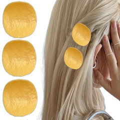 Creative Food Hair Clip Simulation Chips Shaped Duck Billed Clip