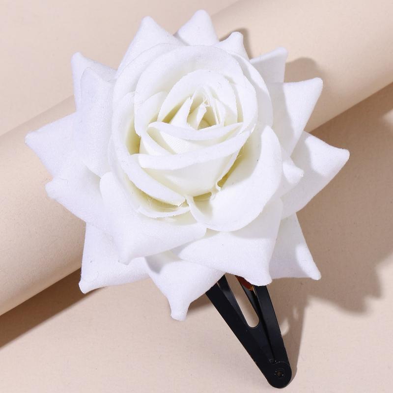 Rose Hair Clip Bohemian Hair Pins Beach Party Wedding Barrette