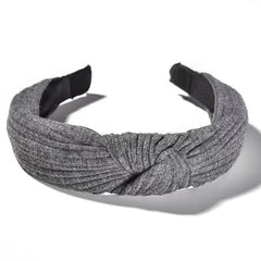 Knotted Hairband Knitted Fabric Headband Yoga Running Workout Hair Accessories