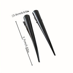 Duck Billed Metal Hair Clip for Women Girls