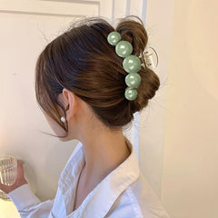 Acetate Green Hair Claw Clip Hair Accessories
