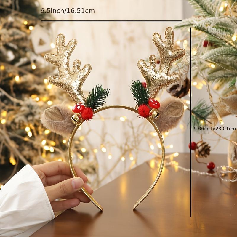 Christmas Antlers Headband Xmas Hair Accessories Gift