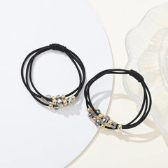 2pcs Bracelet Hair Ties Decorative Ponytail Holders Elastic Hair Bands