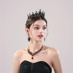 Crystal Rhinestone Wedding Headband Princess Crown Party Hair Accessories