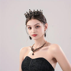 Crystal Rhinestone Wedding Headband Princess Crown Party Hair Accessories