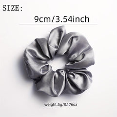 Smooth Hair Rope High Elasticity Scrunchie Vintage Hair Tie