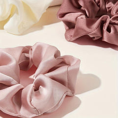 Smooth Hair Rope High Elasticity Scrunchie Vintage Hair Tie