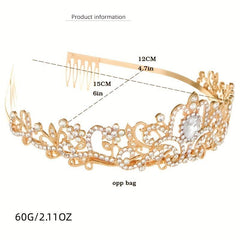 MOM TO BE Rhinestone Headbands With Sash Set