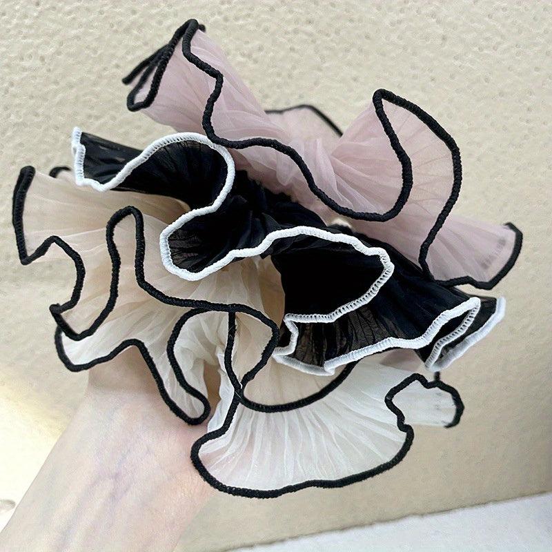 3pcs Large Scrunchie High Elastic Hair Rope Hair Rings Fabric