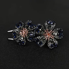 Retro Rhinestone Hair Claw Clip Non Slip Strong Hold Grip