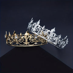 Crystal Crown Head Jewelry Queen Tiara Alloy Hair Band Prom Accessories