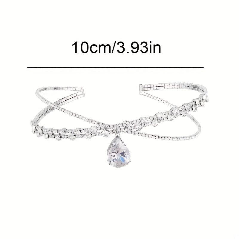Vintage Crystal Rhinestone Headband Hair Accessories