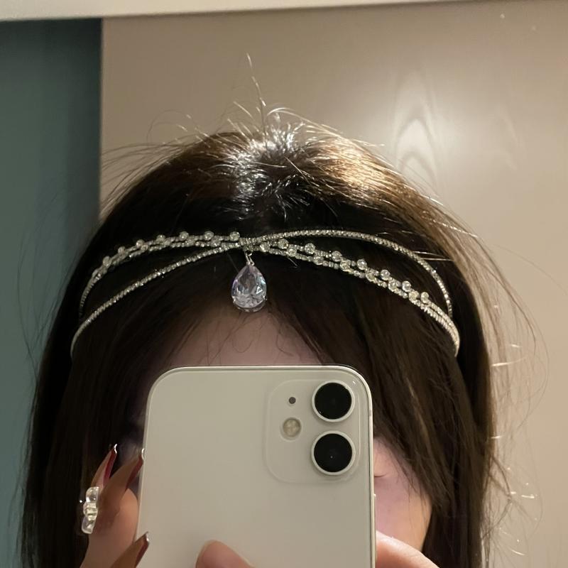 Vintage Crystal Rhinestone Headband Hair Accessories