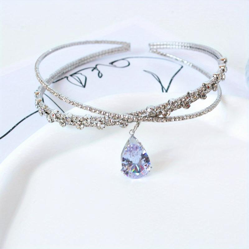 Vintage Crystal Rhinestone Headband Hair Accessories