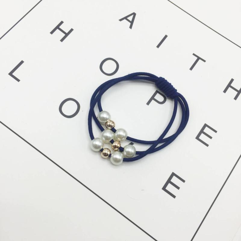 Pearl Elastic Hair Bands for Women - Beauty Care Hair Ties