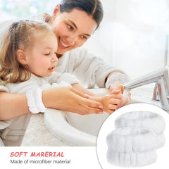 Spa Headband Wrist Washband Scrunchies Cuffs