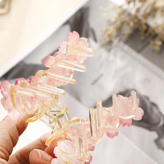 Fruit Pattern Large Hair Claw Acrylic Hair Accessories
