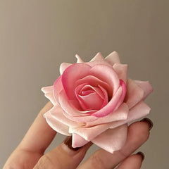 Bohemian Rose Flower Hairpin Brooch Hair Styling Accessories for Women Girls