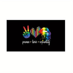 Pride Month Rainbow Headband Hairband Sports Fitness Elastic Hairband