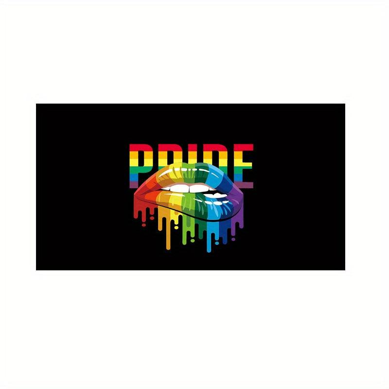 Pride Month Rainbow Headband Hairband Sports Fitness Elastic Hairband
