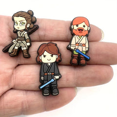 25pcs PVC Cartoon Shoe Charm Buckle Sandal Clogs Accessories